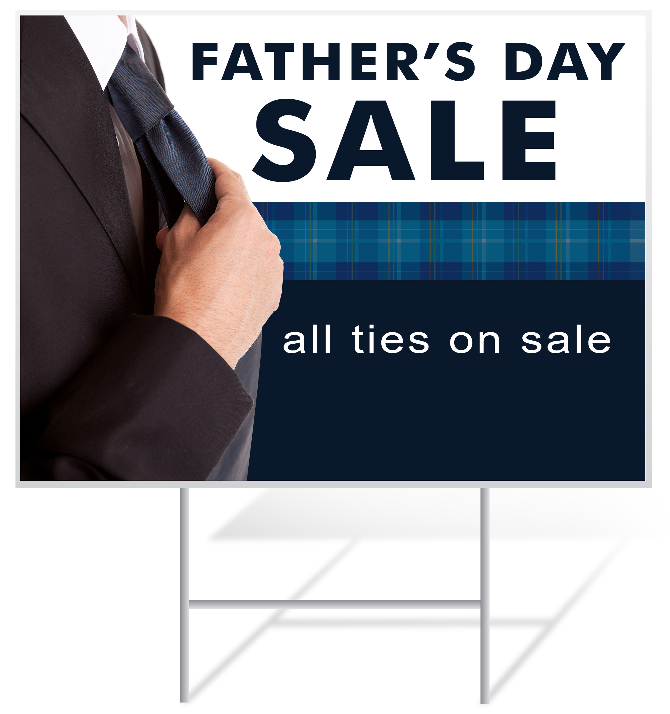 Father's Day Lawn Sign Example | LawnSigns.com